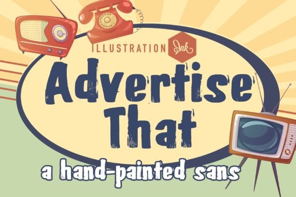 Advertise That: A Handwritten Font for Crafters