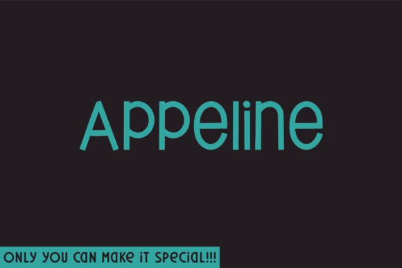 Appeline: A Handwritten Font for Digital Design