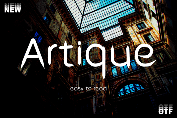 Artique: A Hand-Drawn Font for Polished Branding