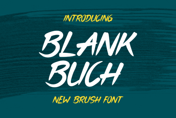 Blank Buch Font for Small Business Branding