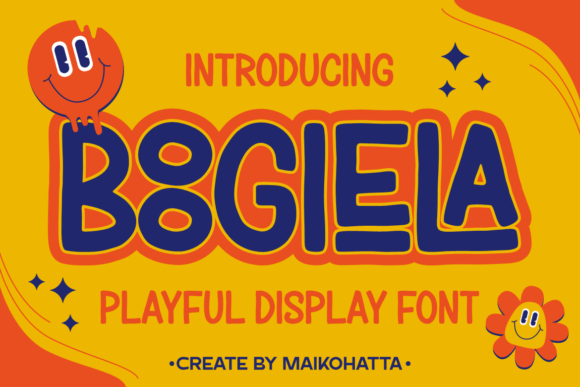 Boogiela Font: A Playful Typeface for Bold Campaigns
