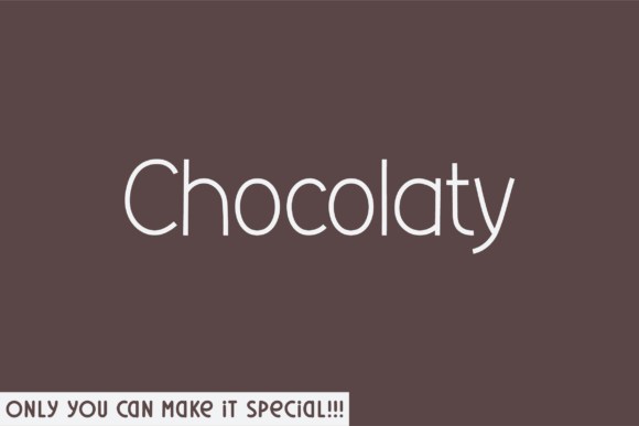 Chocolaty: The Handwritten Font for Bold Branding