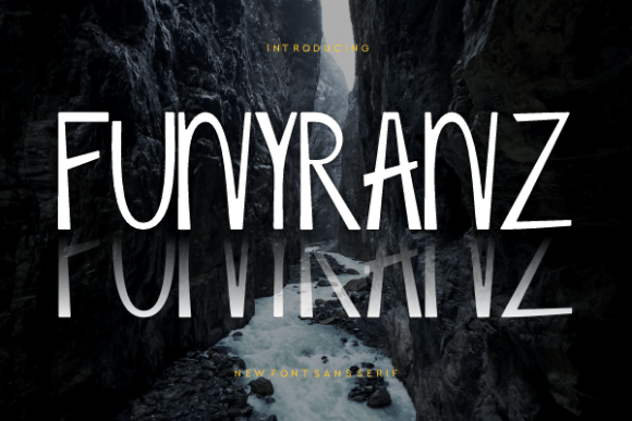 Funyranz: A Bold Sans Serif Font for Makers