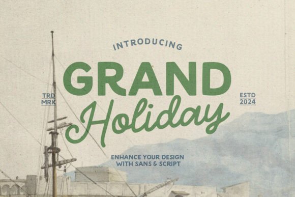 Grand Holiday: A Typeface for Editorial Calm