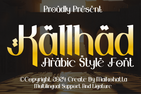 Kallhad: A Modern Sans Serif Typeface for Web Design