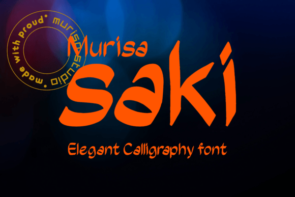 Murisa Saki: A Typeface That Refreshes Brand Identity