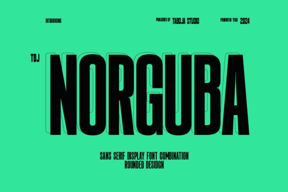 Norguba: The Display Font for Bold Campaigns