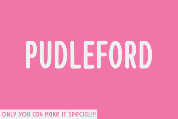 Pudleford Rounded: A Handwritten Typeface for Clear Campaigns
