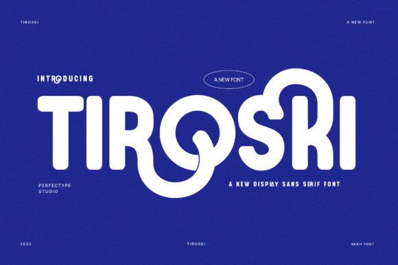 Tiroski Typeface: A Balanced Sans Serif for Editorial Design