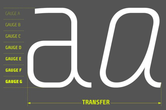 Transfer: A Sleek Sans Serif Typeface for Modern Brands
