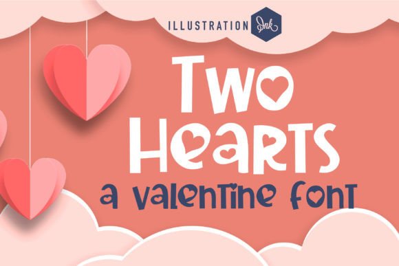Two Hearts Font: A Playful Sans Serif for Branding